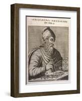 Archimedes Greek Mathematician and Inventor-Andre Thevet-Framed Art Print