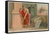 Archimedes, Greek Scientist, Mathematician and Inventor of the 3rd Century BC-null-Framed Stretched Canvas