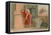 Archimedes, Greek Scientist, Mathematician and Inventor of the 3rd Century BC-null-Framed Stretched Canvas