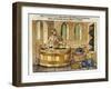 Archimedes in His Bath, 1547-Archimedes Archimedes-Framed Giclee Print