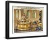 Archimedes in His Bath, 1547-Archimedes Archimedes-Framed Giclee Print