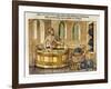 Archimedes in His Bath, 1547-Archimedes Archimedes-Framed Giclee Print