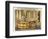 Archimedes in His Bath, 1547-Archimedes Archimedes-Framed Giclee Print