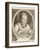 Archimedes the Mathematician and Physicist-null-Framed Giclee Print