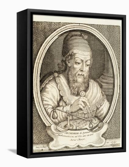 Archimedes the Mathematician and Physicist-null-Framed Stretched Canvas