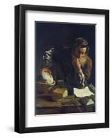 Archimedes-Domenico Fetti-Framed Giclee Print