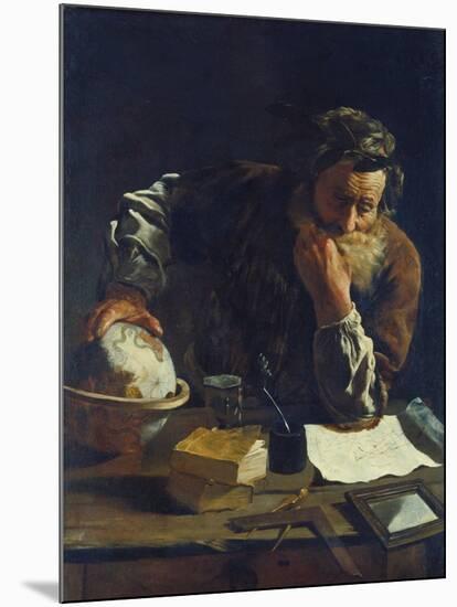 Archimedes-Domenico Fetti-Mounted Giclee Print