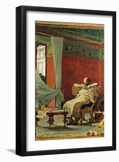 Archimedes-Luca Cambiaso-Framed Giclee Print