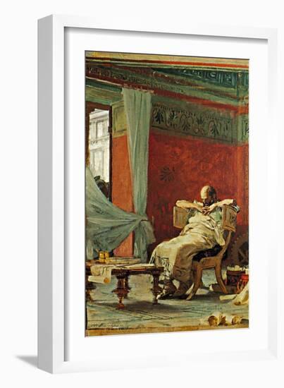 Archimedes-Luca Cambiaso-Framed Giclee Print