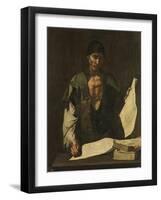 Archimedes-José de Ribera-Framed Giclee Print