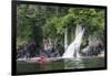 Archipelago De Los Chonos, Man Sea Kayaking, Aysen, Chile-Fredrik Norrsell-Framed Photographic Print