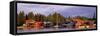 Archipelago Fishing Village on Alnoen Sweden-null-Framed Stretched Canvas