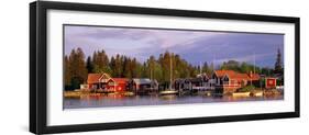 Archipelago Fishing Village on Alnoen Sweden-null-Framed Premium Photographic Print