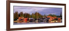 Archipelago Fishing Village on Alnoen Sweden-null-Framed Photographic Print