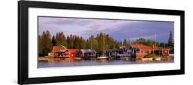 Archipelago Fishing Village on Alnoen Sweden-null-Framed Photographic Print