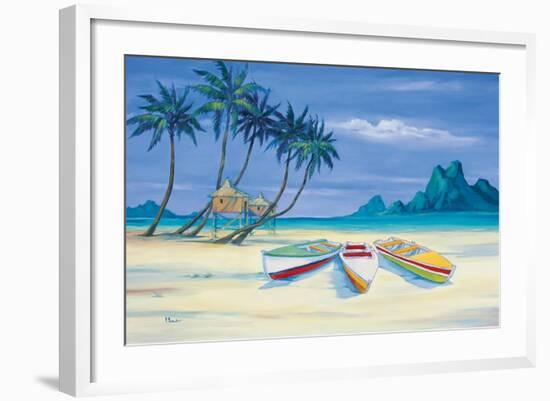 Archipelago II-Paul Brent-Framed Art Print