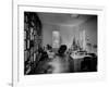 Architect Eero Saarinen Sitting in His Studio at Home-null-Framed Photographic Print