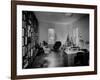 Architect Eero Saarinen Sitting in His Studio at Home-null-Framed Photographic Print