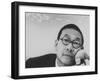 Architect Ieoh Ming Pei, Selected to Design the JFK Memorial Library-John Loengard-Framed Premium Photographic Print