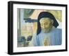 Architect Michelozzo, Detail from Deposition from Cross or Altarpiece of Holy Trinity-Giovanni Da Fiesole-Framed Giclee Print