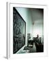 Architect Mies Van Der Rohe at Home-null-Framed Premium Photographic Print