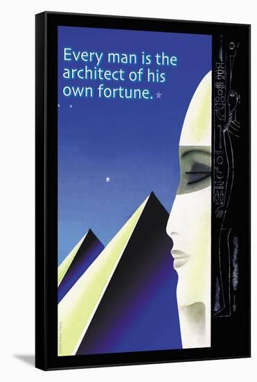 Architect of Fortune-null-Framed Stretched Canvas