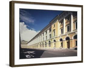 Architect Rossi Street in Saint Petersburg, 1828-1832-Carlo Rossi-Framed Photographic Print