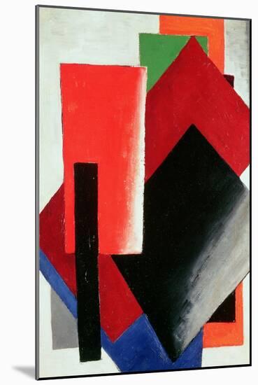 Architectonic Composition, 1918-Lyubov Sergeevna Popova-Mounted Giclee Print