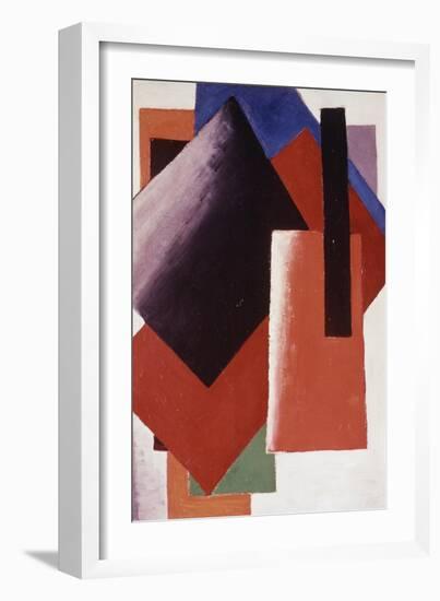 Architectonic Composition-Liubov Sergeevna Popova-Framed Giclee Print