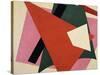 Architectonic Painting-Lyubov Sergeyevna Popova-Stretched Canvas