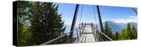 Architectonic Viewing Platform, Cardada Cimetta, Locarno, Lake Maggiore, Tessin-Doug Pearson-Stretched Canvas