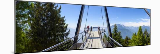 Architectonic Viewing Platform, Cardada Cimetta, Locarno, Lake Maggiore, Tessin-Doug Pearson-Mounted Photographic Print