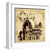 Architectorum I-Paul Panossian-Framed Giclee Print