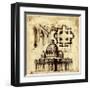 Architectorum III-Paul Panossian-Framed Giclee Print