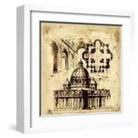 Architectorum III-Paul Panossian-Framed Giclee Print