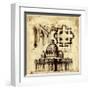 Architectorum III-Paul Panossian-Framed Giclee Print