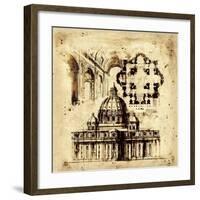 Architectorum III-Paul Panossian-Framed Giclee Print