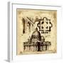 Architectorum III-Paul Panossian-Framed Giclee Print