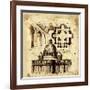 Architectorum III-Paul Panossian-Framed Giclee Print