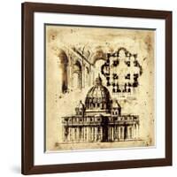 Architectorum III-Paul Panossian-Framed Giclee Print