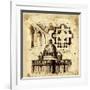 Architectorum III-Paul Panossian-Framed Giclee Print