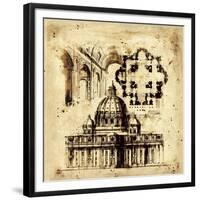 Architectorum III-Paul Panossian-Framed Giclee Print