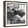 Architects Department at Tetleys Brewers, Leeds, West Yorkshire, 1968-Michael Walters-Framed Photographic Print