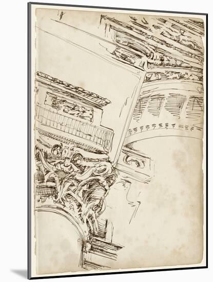 Architects Sketchbook II-Ethan Harper-Mounted Art Print