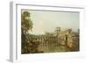 Architectural Capriccio, C.1765-Bernardo Bellotto-Framed Giclee Print