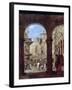 Architectural Capriccio, c.1770-Francesco Guardi-Framed Giclee Print