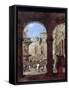 Architectural Capriccio, c.1770-Francesco Guardi-Framed Stretched Canvas