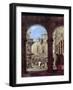 Architectural Capriccio, c.1770-Francesco Guardi-Framed Giclee Print