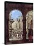 Architectural Capriccio, c.1770-Francesco Guardi-Stretched Canvas