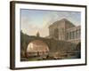 Architectural Capriccio-Hubert Robert-Framed Giclee Print